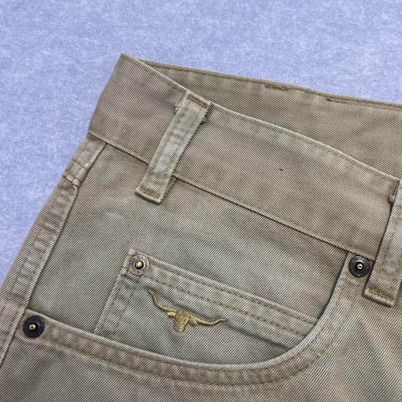 R.M. Williams Men’s Tan / Sand Straight Leg Trousers Jeans Western TJ781 36R