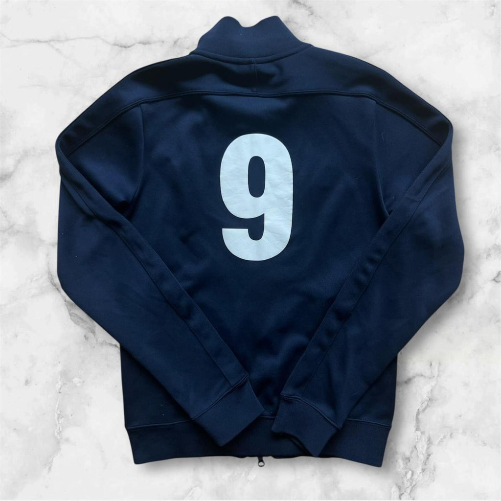 Vintage Nike Carlton AFL Navy Full Zip Track Jacket Mars No.9 Patrick Cripps Y2K Men’s Small