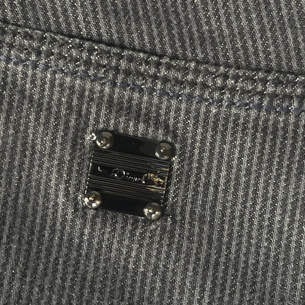 Vintage Diesel Brucke SP Charcoal Grey / Black Straight Leg Stretch Jeans Women’s Size W26” L31”