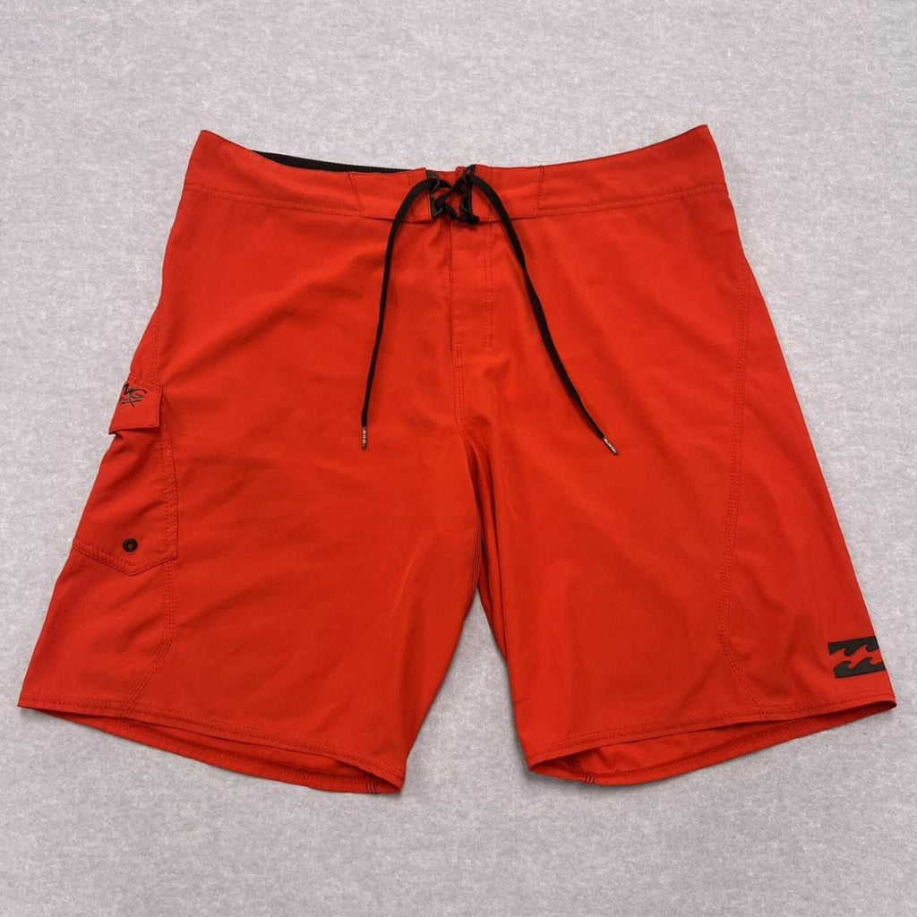 Billabong Surf Platinum X PX3 Red Board Shorts Men’s Y2K Size W38”