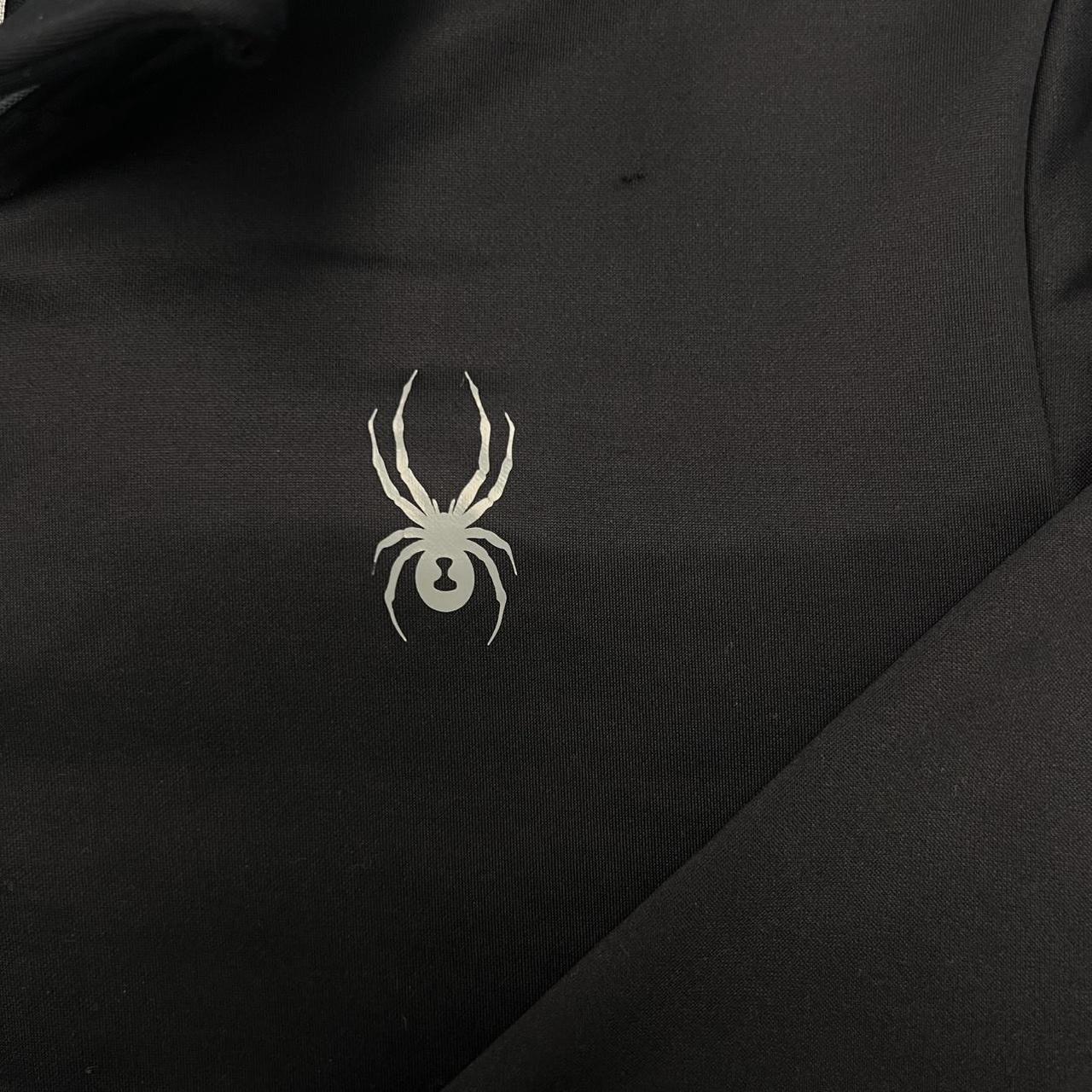 Spyder Performance Men’s Lightweight Black Quarter Zip Fleece Jumper Medium