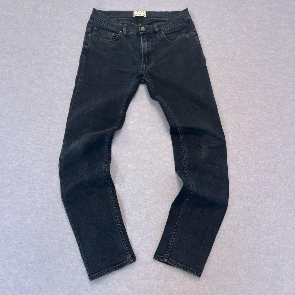 Vintage Acne Studios Ace Blue / Black Denim Jeans Men's W33 L32