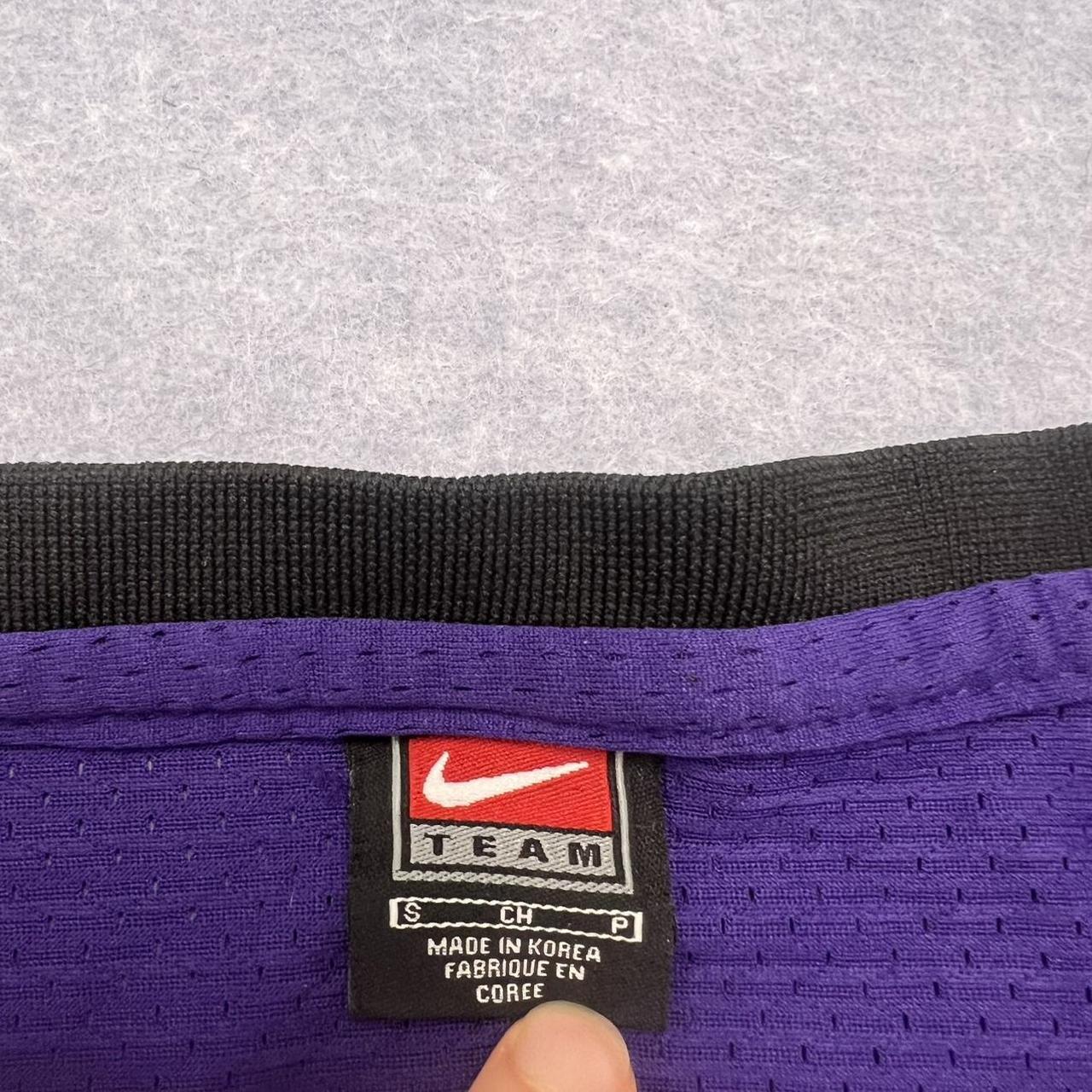 Vintage Nike Team Vince Carter Toronto Raptors #15 Purple NBA Jersey Men’s Small