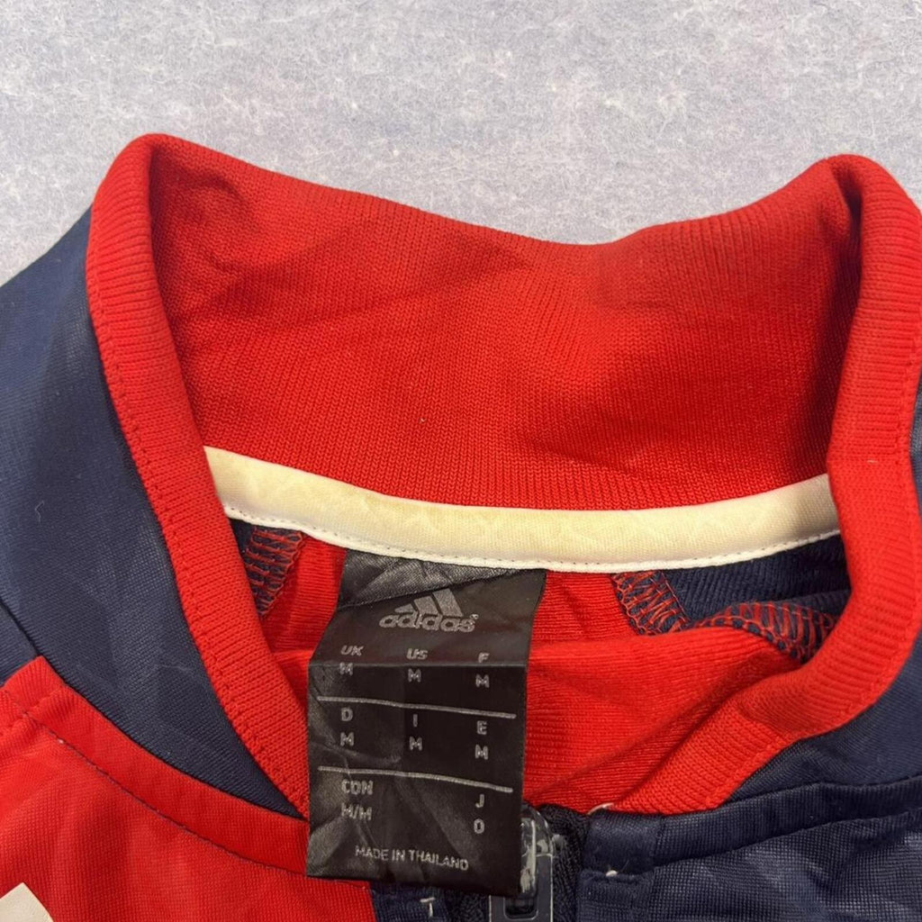 2013 Adidas Washington Wizards Red & Navy NBA Track Jacket Mens Medium As Seen