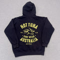 Vintage Hot Tuna Surf Wear Australia Men’s Navy Blue Full Zip Hoodie Y2K Small