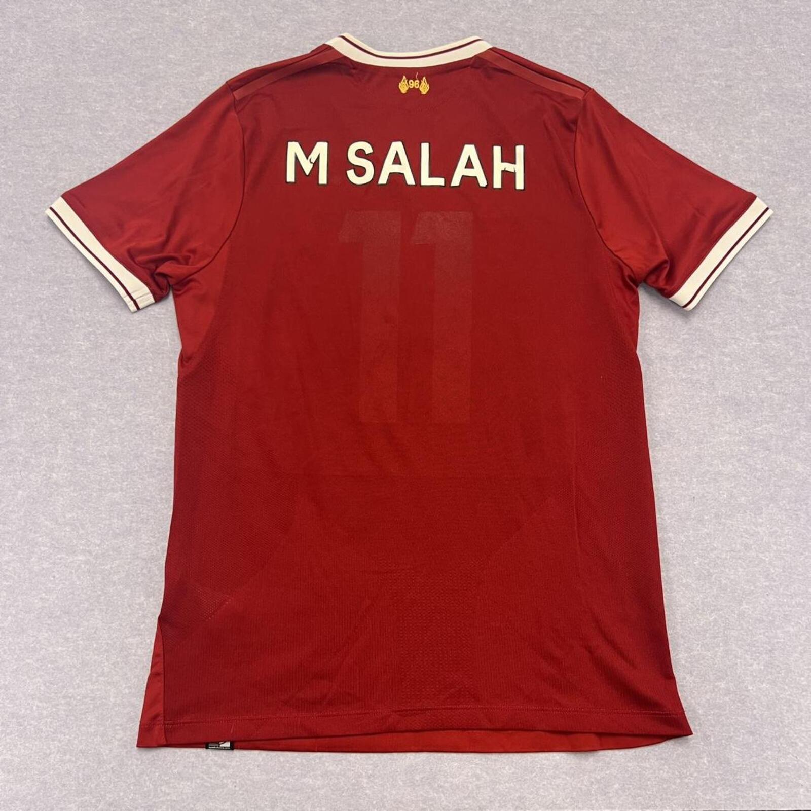 New Balance Liverpool FC Mohamed Salah #11 Home Jersey 2017/18 125 Years Small