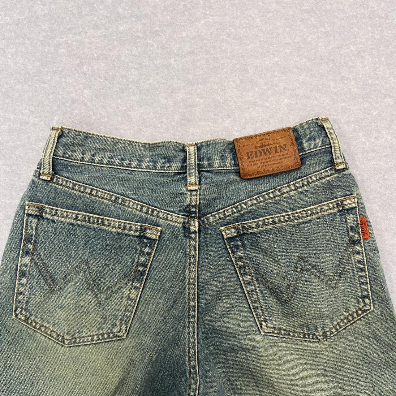 Vintage Edwin 1503 Japanese Denim Distressed Y2K Jeans W29 L