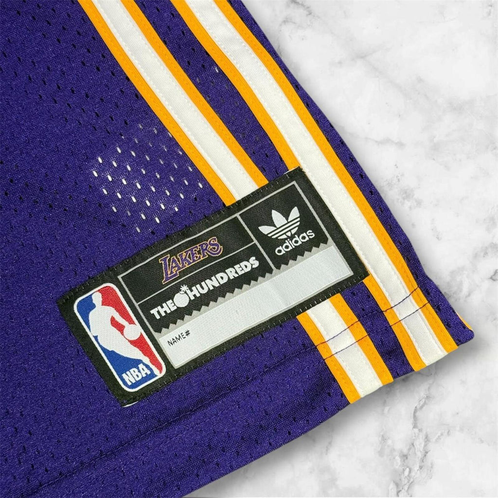 ADIDAS Skateboards X THE HUNDREDS X LA LAKERS NBA JERSEY No.80 Men’s Small