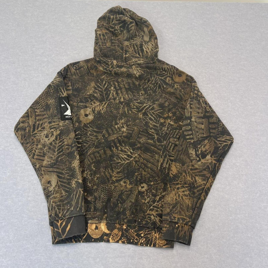 Helly Hansen Camouflage All-Over Print Realtree Style Pullover Hoodie Mens Large