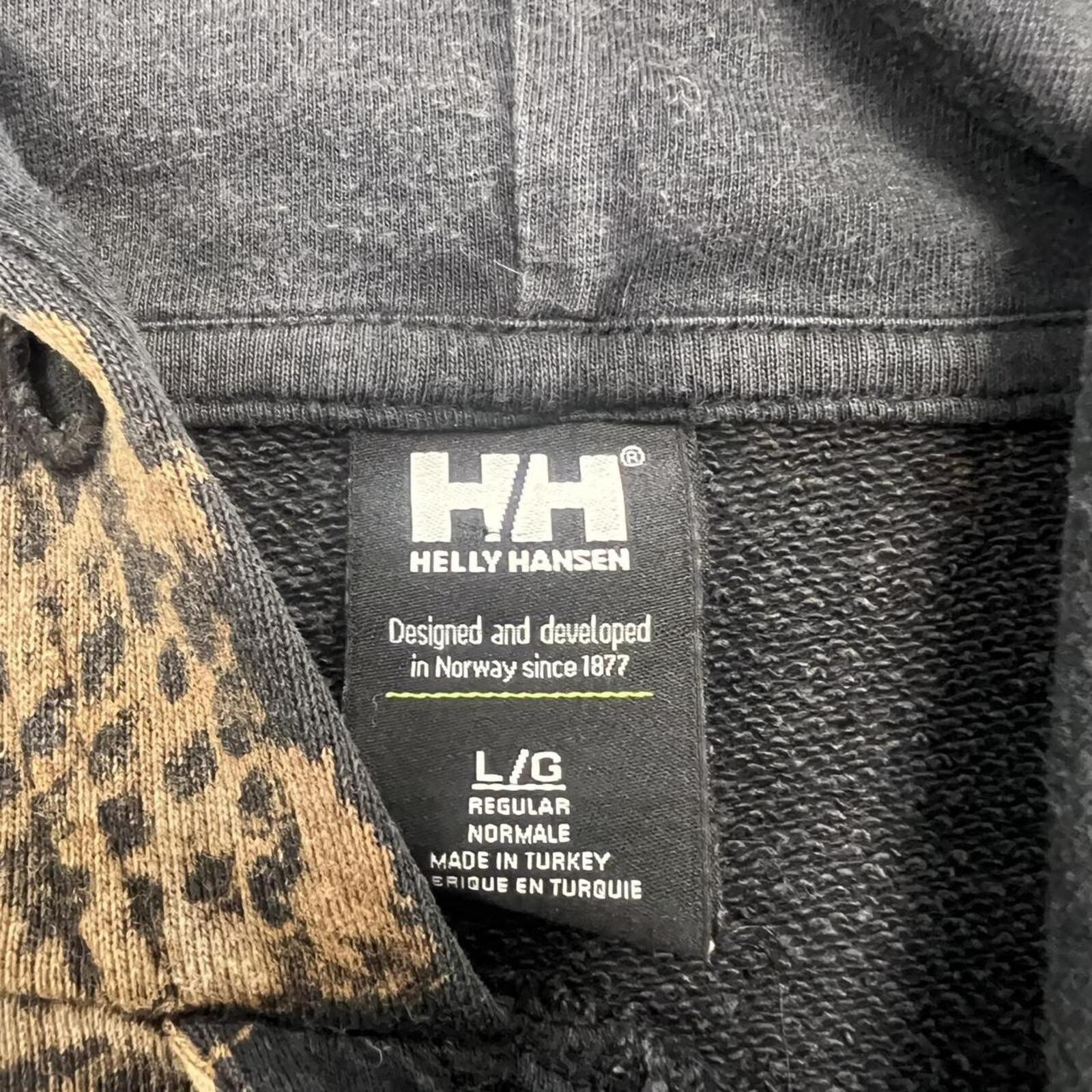 Helly Hansen Camouflage All-Over Print Realtree Style Pullover Hoodie Mens Large