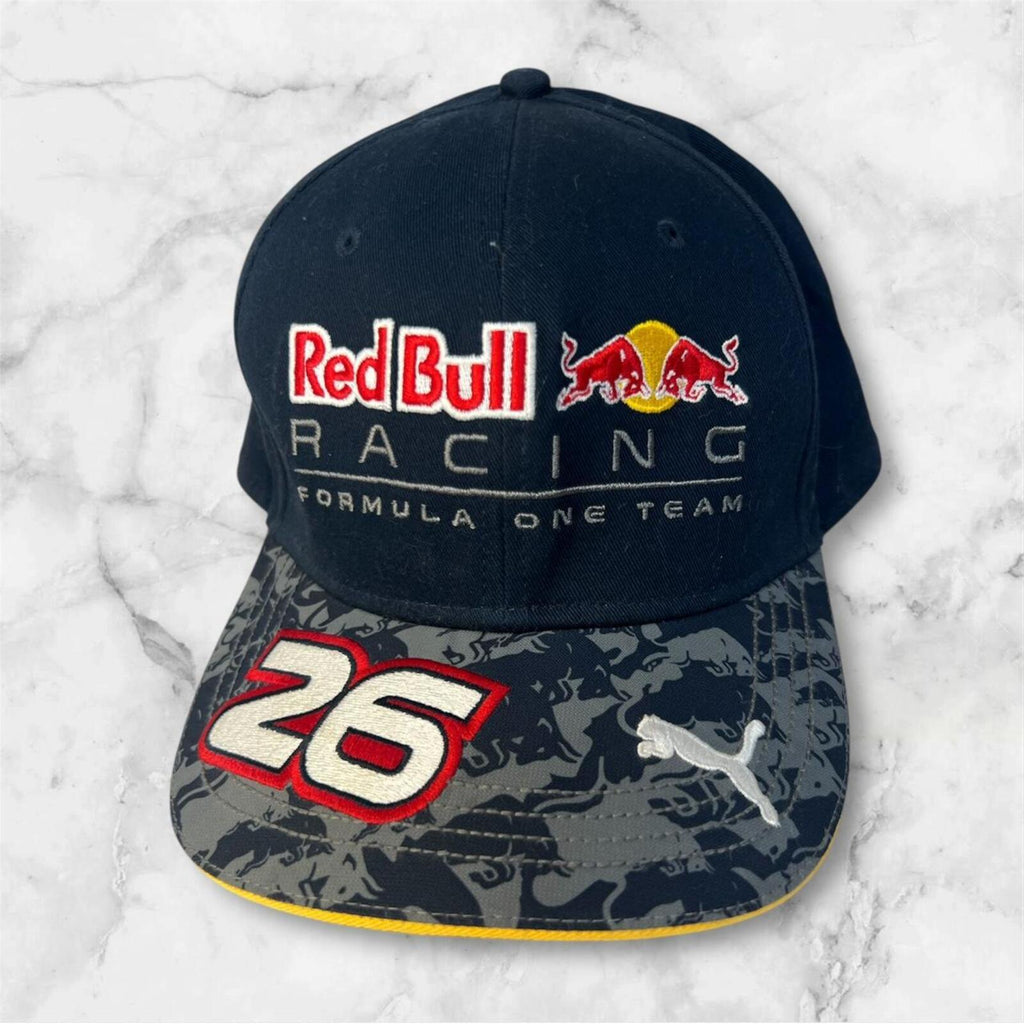 Red Bull Racing Daniil Kvyat #26 Puma Formula One F1 Navy Cap Hat Adult One Size