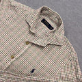 Polo Ralph Lauren long sleeve button-up shirt in a classic multi-colour check pattern.