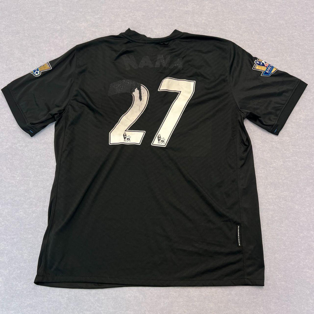 Vintage 2009-2010 Nike Manchester United Away Team Jersey No.27 NANA Men's XL