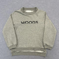 Viktoria & Woods Grey Embroidered Logo Crewneck Jumper Women’s Size 00
