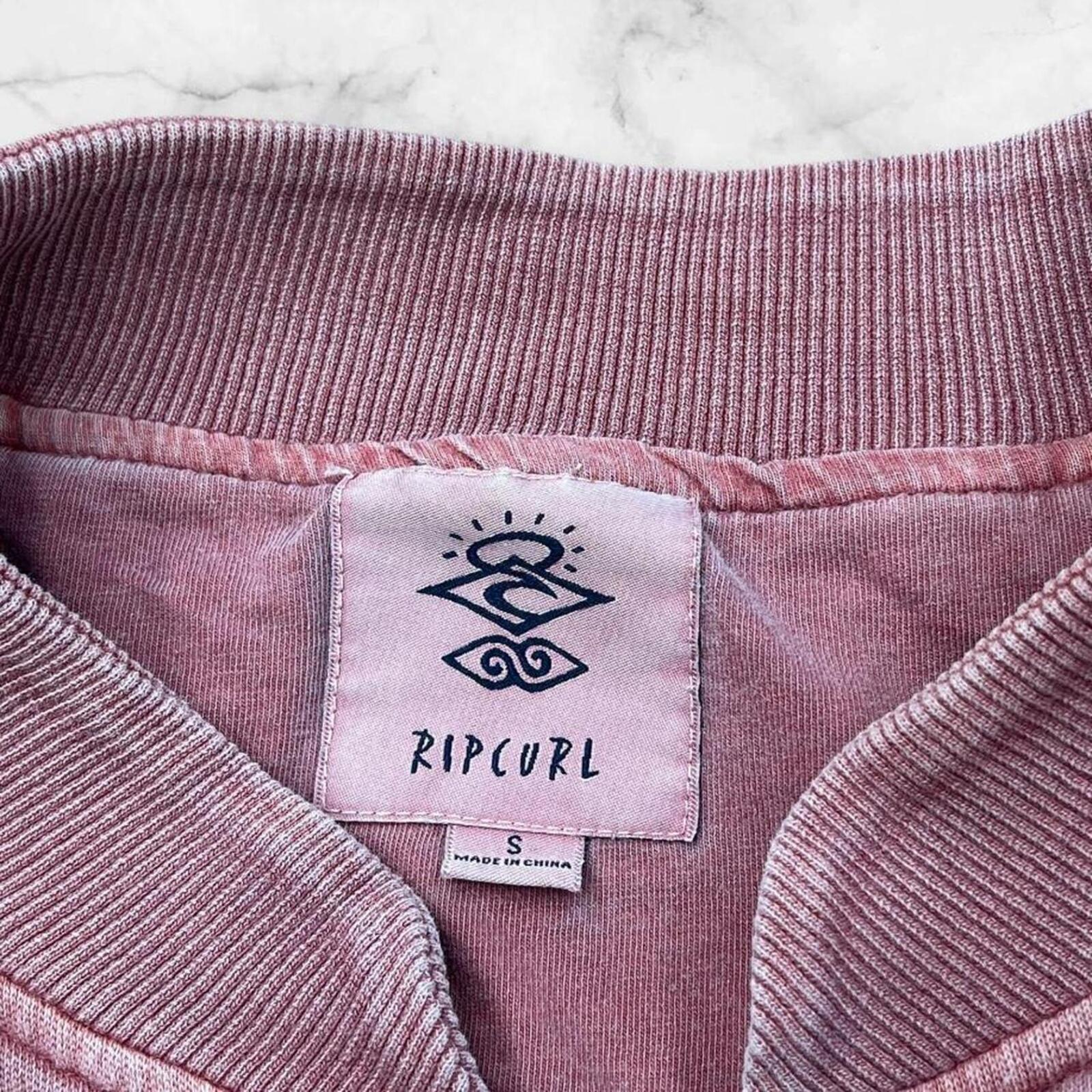 Vintage Rip Curl Surf Womens Pink Large Embroidered Heavyweight Y2K Jacket Small