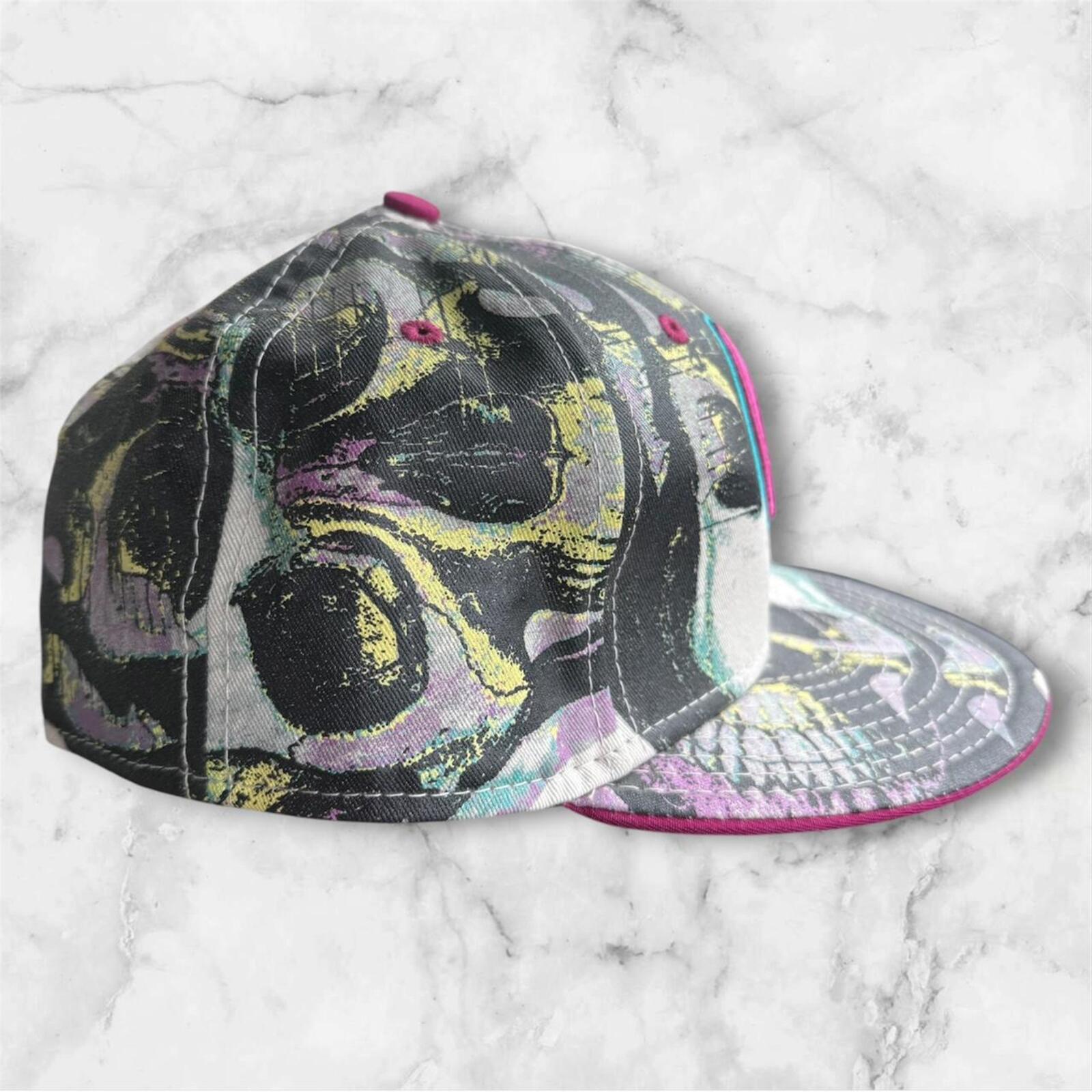 Mishka Screaming Skull New Era Bulletproof Limited Edition Cap Y2K Size 7 & 1/8