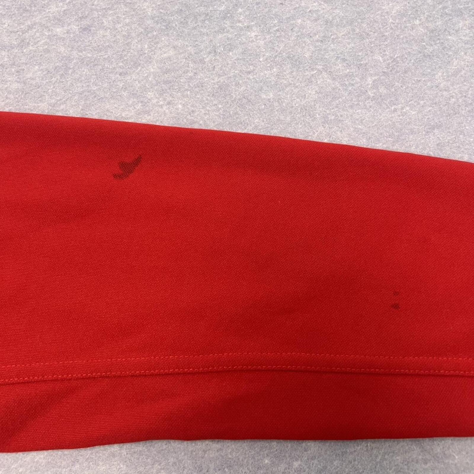 Vintage Nike Team LA Angels MLB Baseball Track Jacket Red&  Navy Mens Medium Y2K