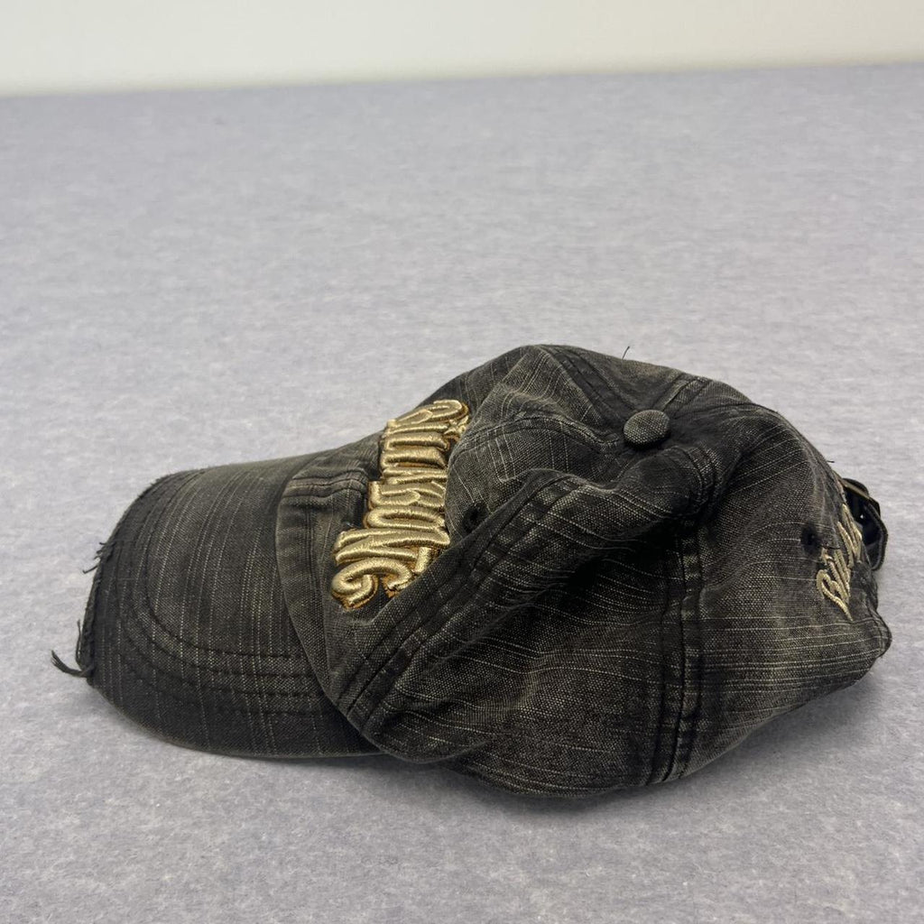Vintage Billabong Surf Camouflage Camo Spell Out Distressed Dad Cap Size Youth