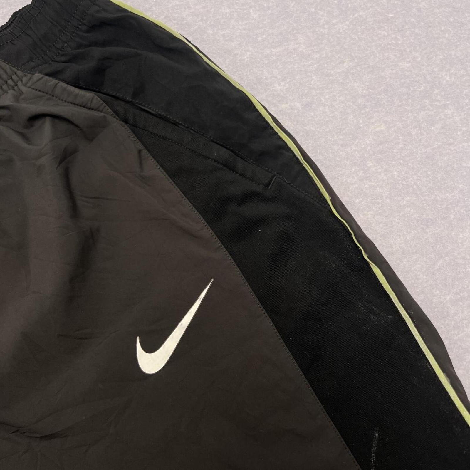 Nike NFTB Football Crossbones Men’s Dark Grey Baggy Track Pants Soccer Large