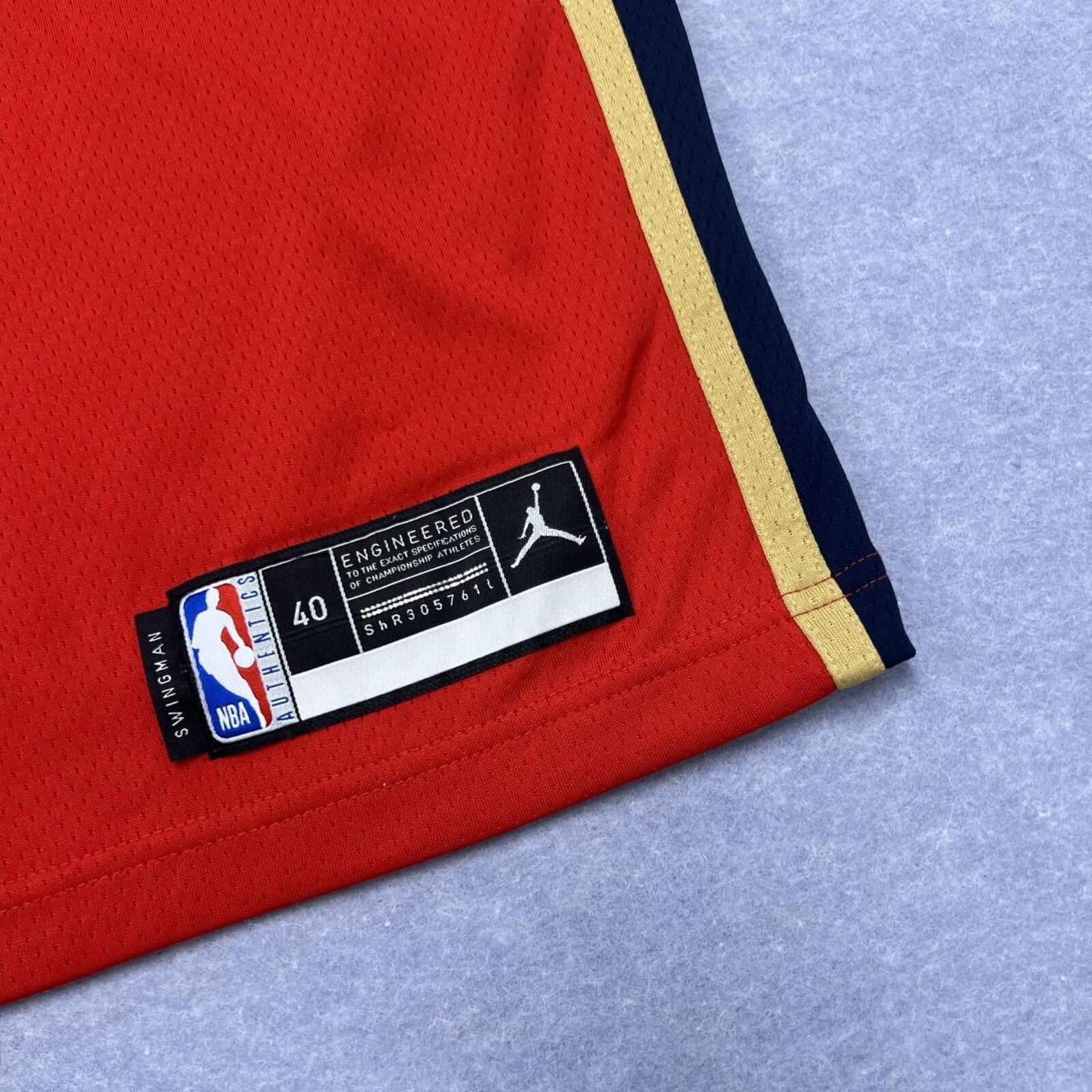 Nike Air Jordan New Orleans Pelicans Zion Williamson #1 Jersey Men’s Small 40