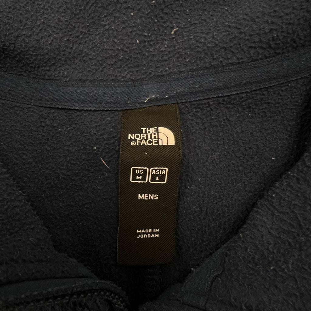 Vintage The North Face Navy Blue Glacier 1/4 Zip Polar Fleece Men's Medium