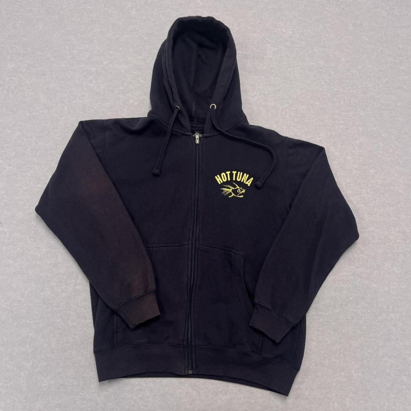Vintage Hot Tuna Surf Wear Australia Men’s Navy Blue Full Zip Hoodie Y2K Small