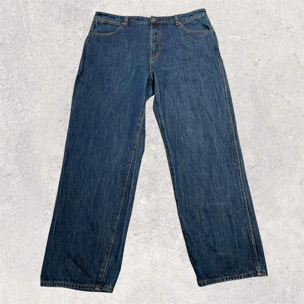 Wrangler x Better Beer Men's “SLAKER”  RARE Collab Carpenter Denim Jeans Skater Streetwear Size W36”
