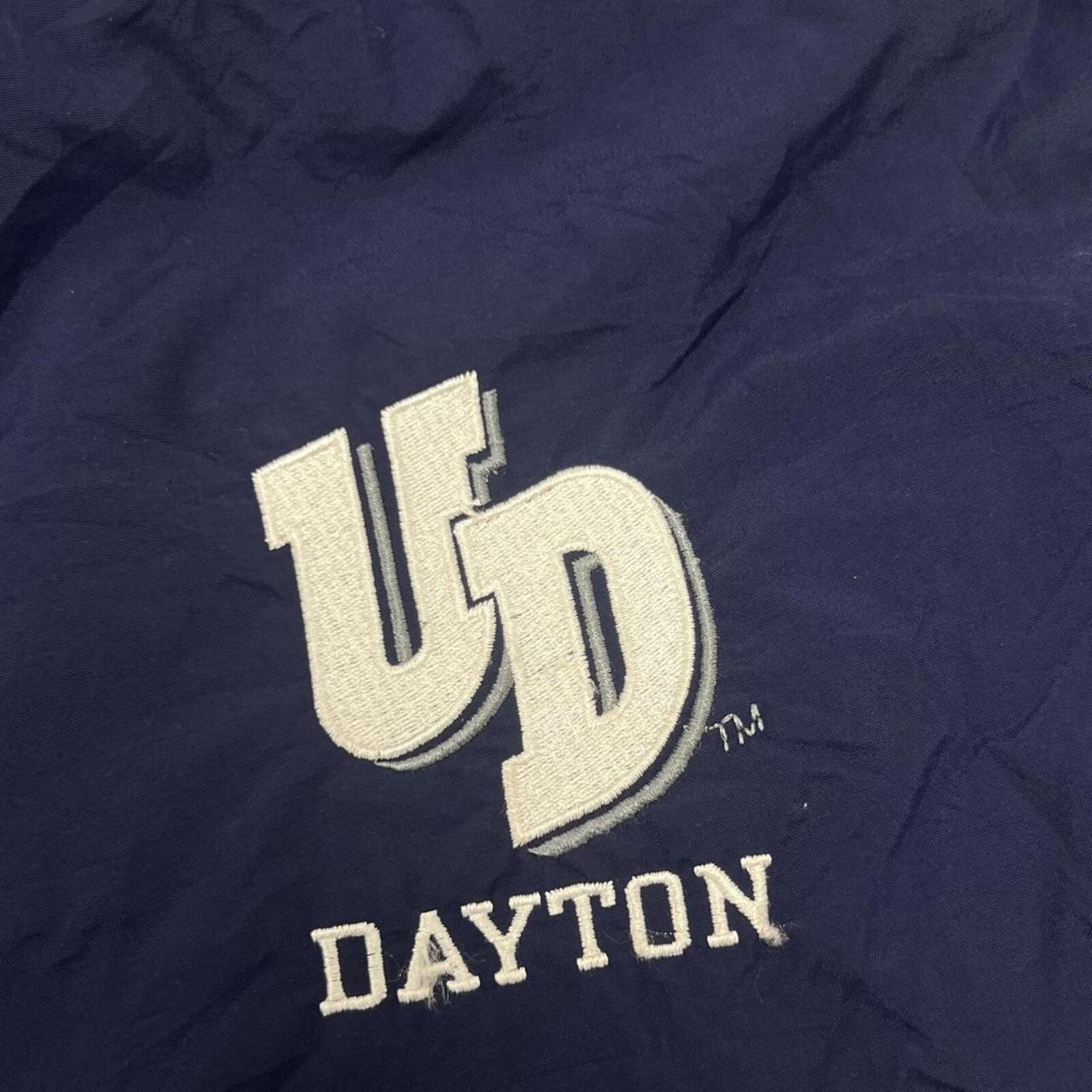 Vintage 90s Champion University of Dayton Flyers Navy Baggy Track Pants XL