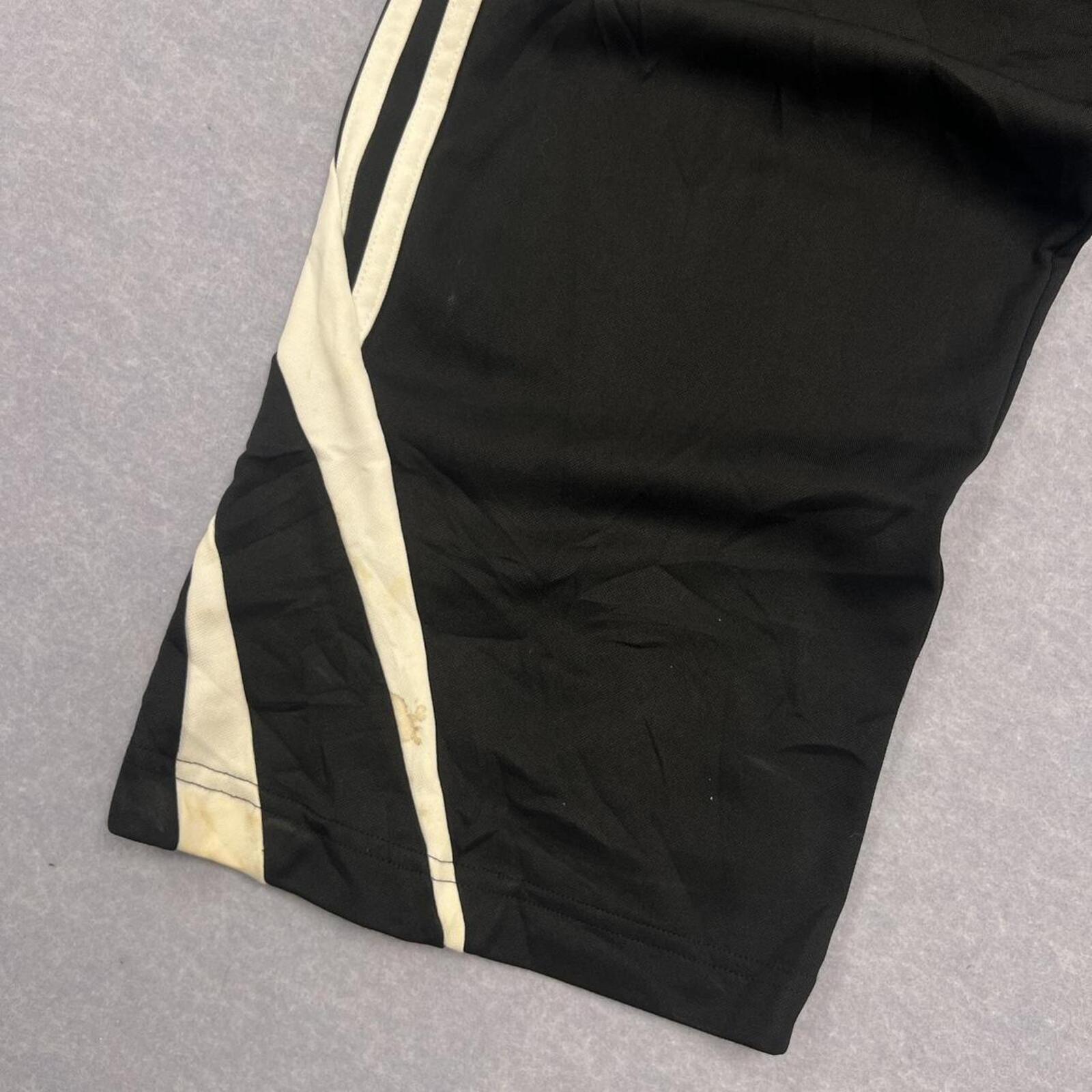 Vintage 2008 Adidas DC United MLS Warmup Track Pants Baggy Black Men's Large