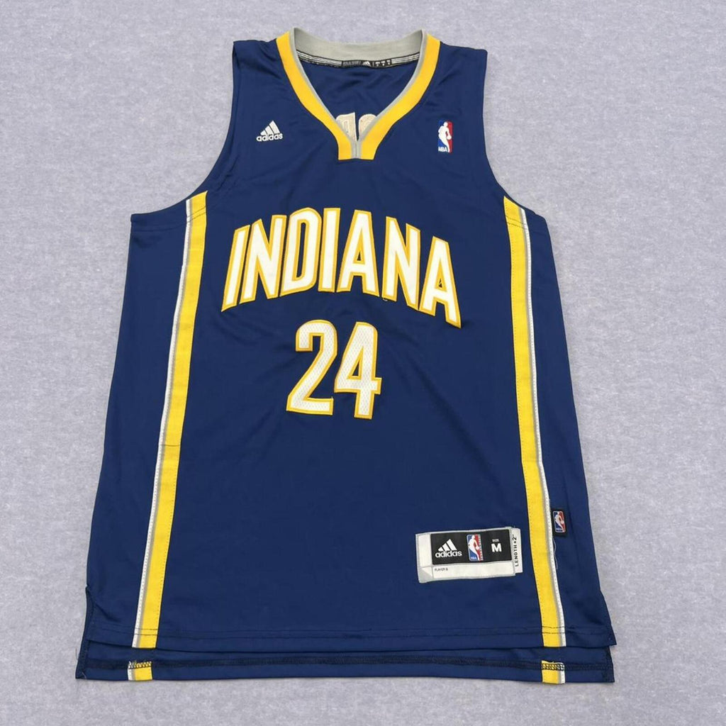 Adidas Indiana Pacers Paul George #24 NBA Swingman Jersey Navy Medium