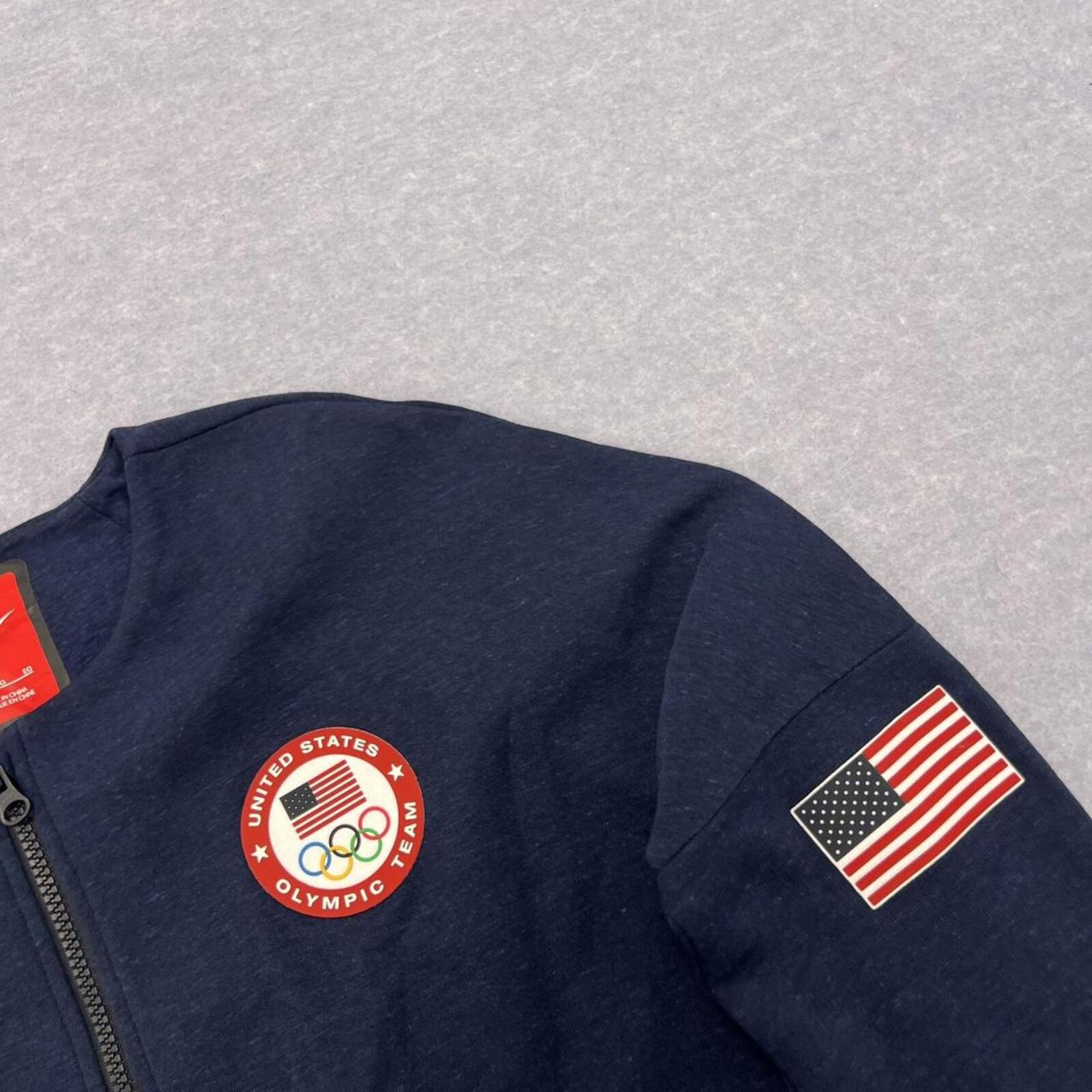 Nike Tech Fleece Team USA Big Kids Zip Jacket 826871-473 Rio Olympics Youth XL