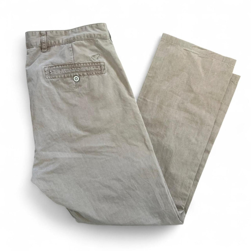 Rodd & Gunn Ancona Low Rise Slim Fit Beige Cream Chino Trousers Pants W34 L34