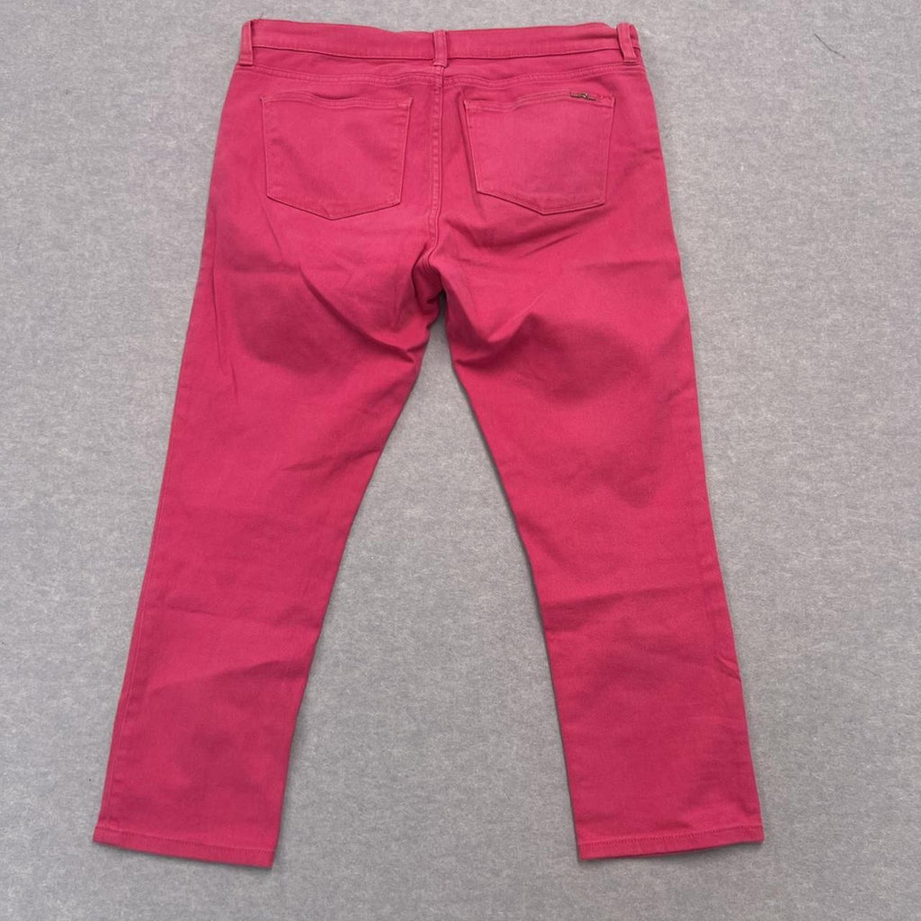 Vintage Lauren Ralph Lauren Pink Modern Straight Cropped Jeans Women’s Size 10