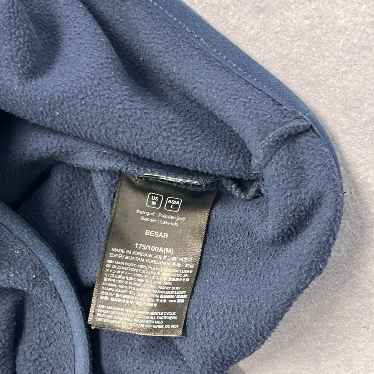 Vintage The North Face Navy Blue Glacier 1/4 Zip Polar Fleece Men's Medium