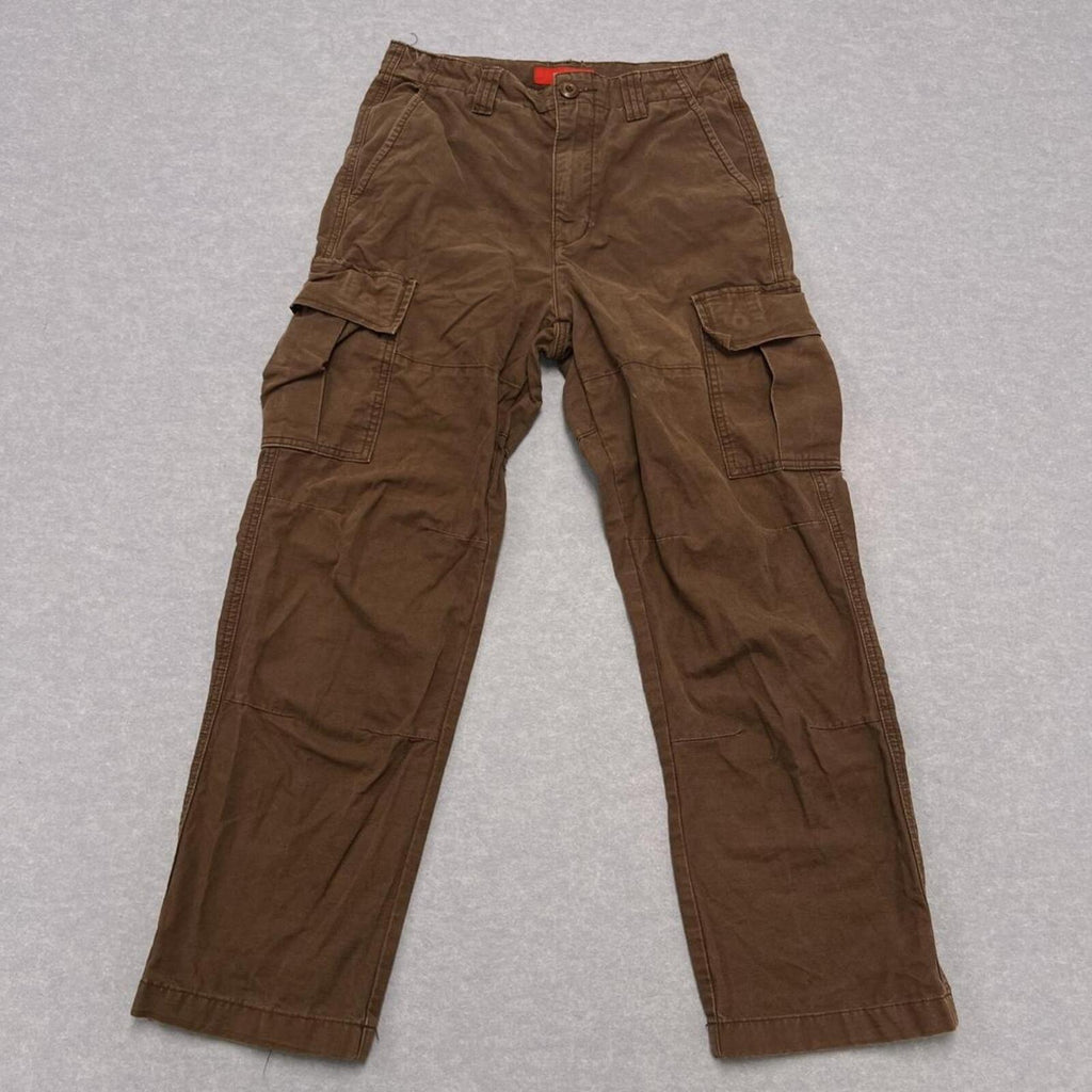 Worship Supplies Streetwear Brown Canvas Carpenter Cargo Pants Skater Men's W28