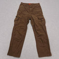 Worship Supplies Streetwear Brown Canvas Carpenter Cargo Pants Skater Men's W28