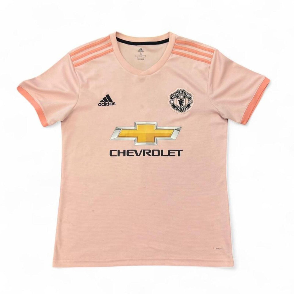 Adidas Manchester United Paul Pogba #6 Away Jersey 2018/19 Pink Men’s Small