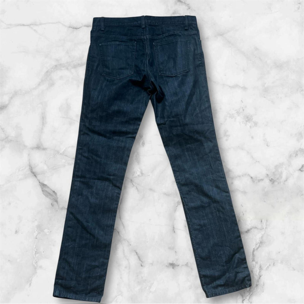 Ksubi Men’s Gee Gee Black Denim Straight Leg Jeans - Button Fly W33 X L33