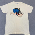 Vintage Gildan Thomas The Tank “Why Was I Born A Train” Derp Y2K Funny Graphic Tee M