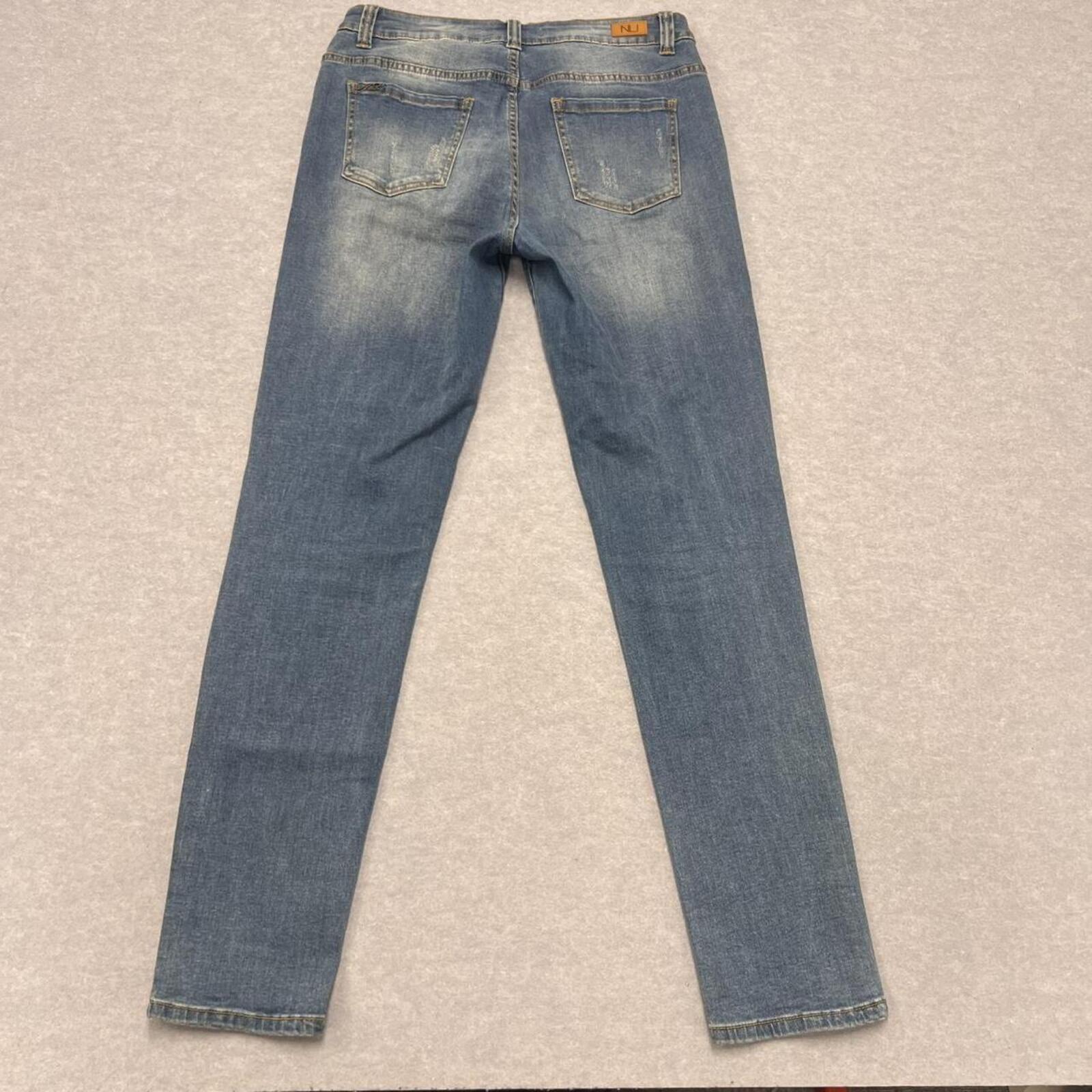 Vintage New London Jeans Womens Size 30 - Blue Denim distressed - star patch Y2K