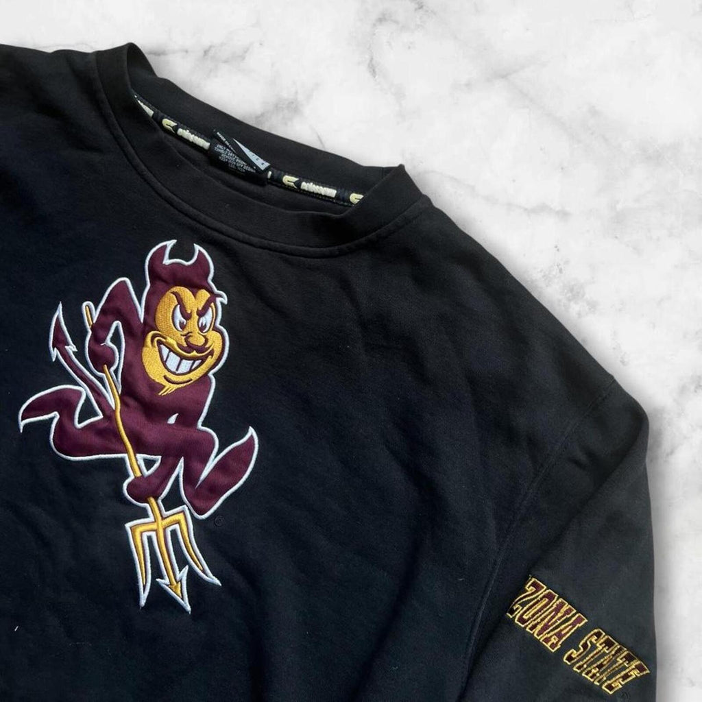 Vintage Arizona State Men’s Colosseum Athletics Black Logo Sweatshirt Small
