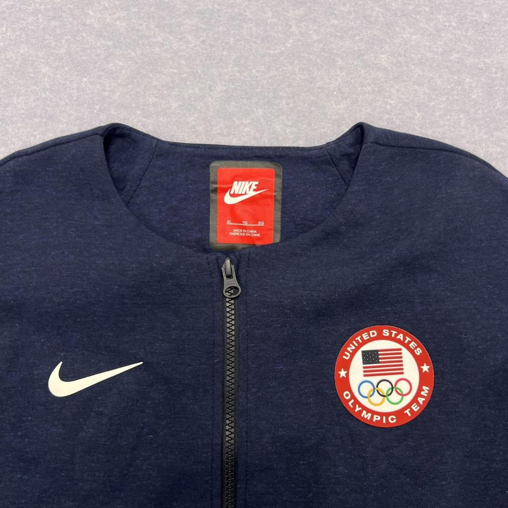 Nike Tech Fleece Team USA Big Kids Zip Jacket 826871-473 Rio Olympics Youth XL