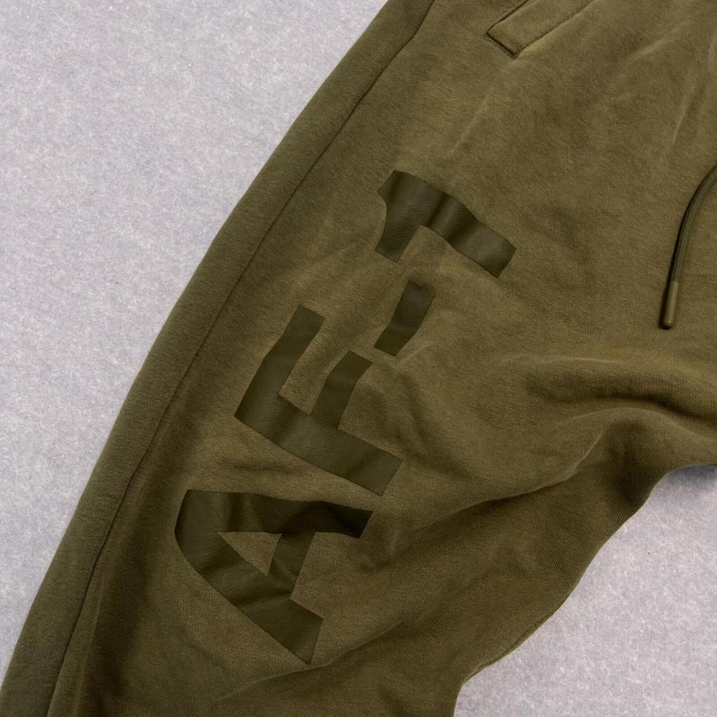 Nike Sportswear Olive Green Fleece Jogger Sweatpants Men's XL