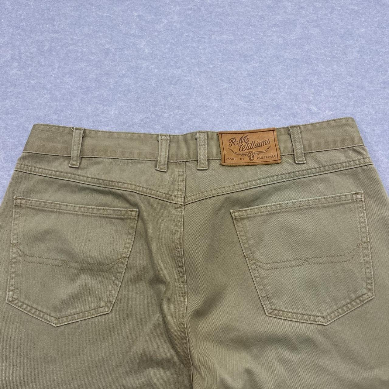 R.M. Williams Men’s Tan / Sand Straight Leg Trousers Jeans Western TJ781 36R