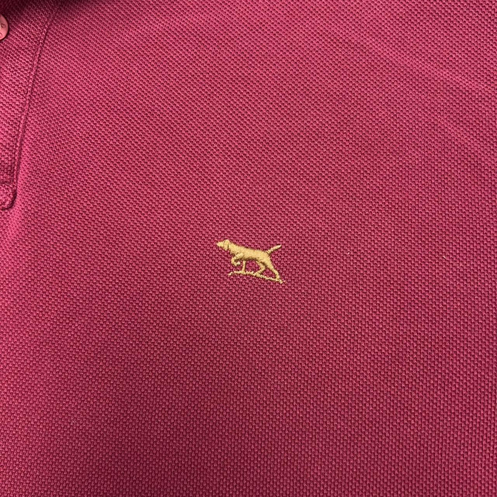 Vintage Rodd & Gunn Purple / Burgundy Preppy Old Money Polo Shirt Men’s Large