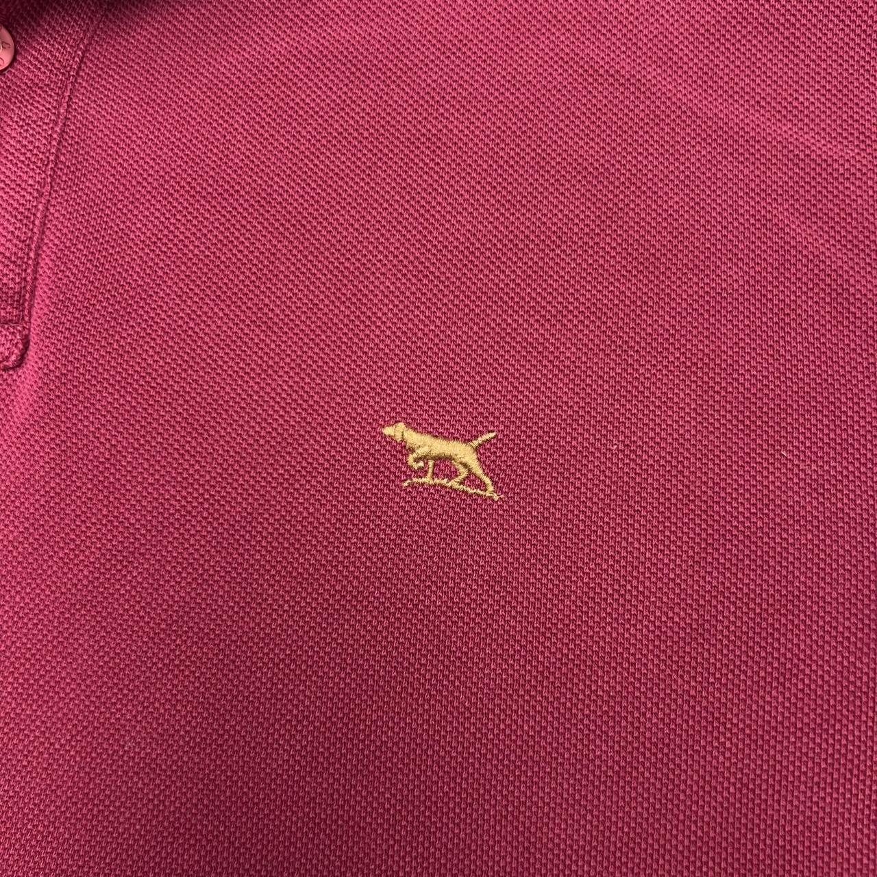Vintage Rodd & Gunn Purple / Burgundy Preppy Old Money Polo Shirt Men’s Large