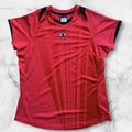Vintage 00’s  Nike Men’s Red & Black Sports Training Top / Jersey Y2K (Fits Medium / Large)