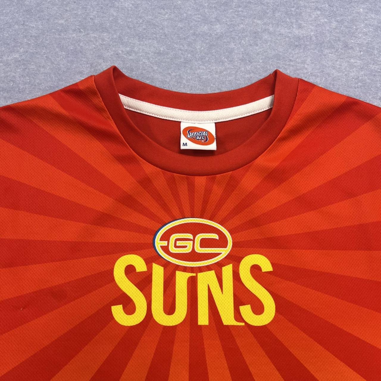 Vintage Gold Coast Suns AFL GC Mens AOP Graphic Training Top Jersey Medium