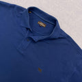 Vintage Rodd & Gunn Navy Blue Polo Shirt Brown Dog Logo Old Money Men's 3XL