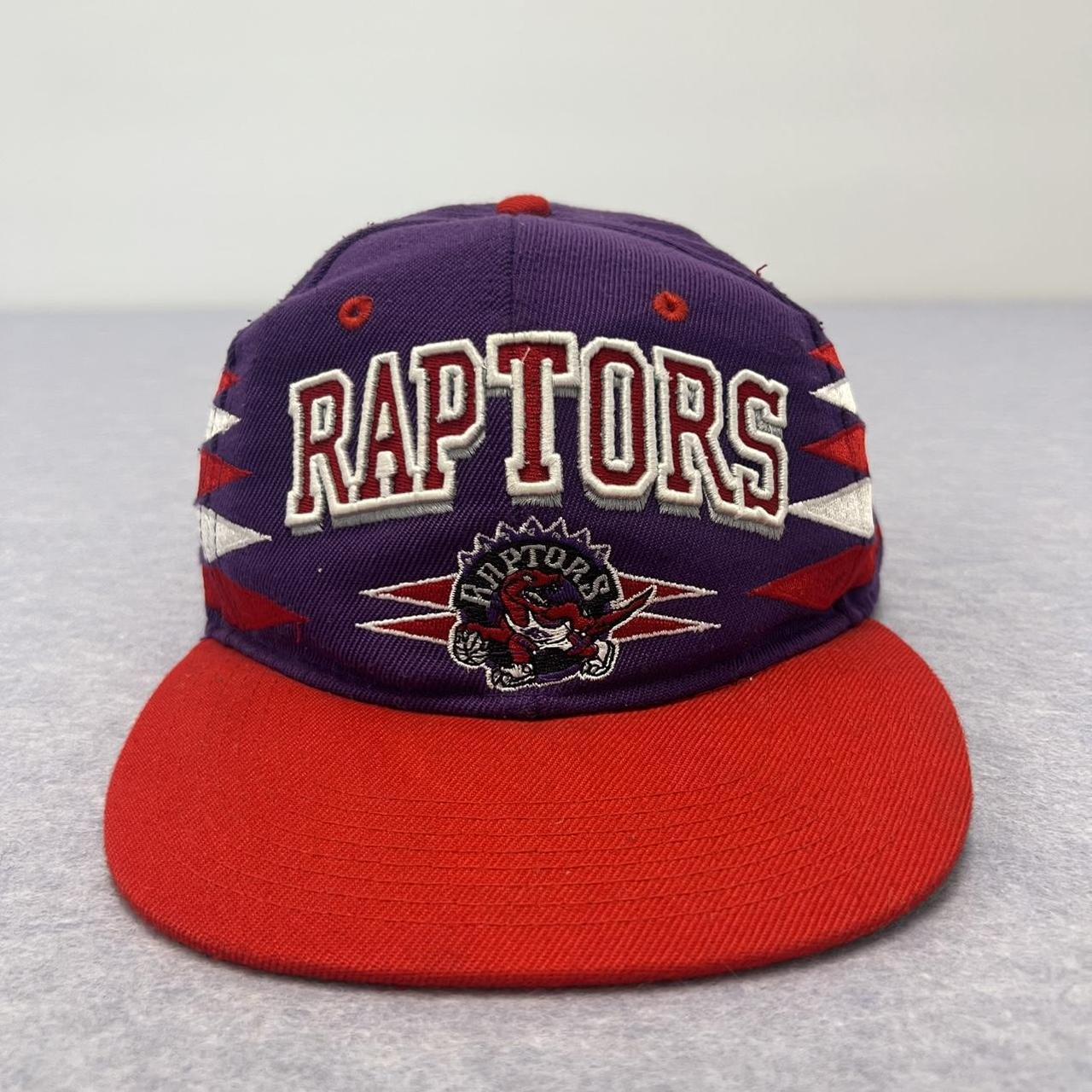 Vintage Mitchell & Ness Toronto Raptors NBA Diamond Cut Snapback Cap One Size